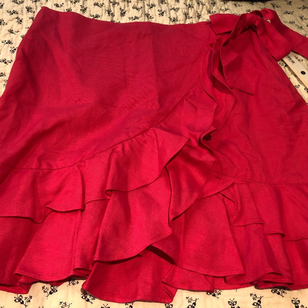NWT Bloomingdale AQUA skirt